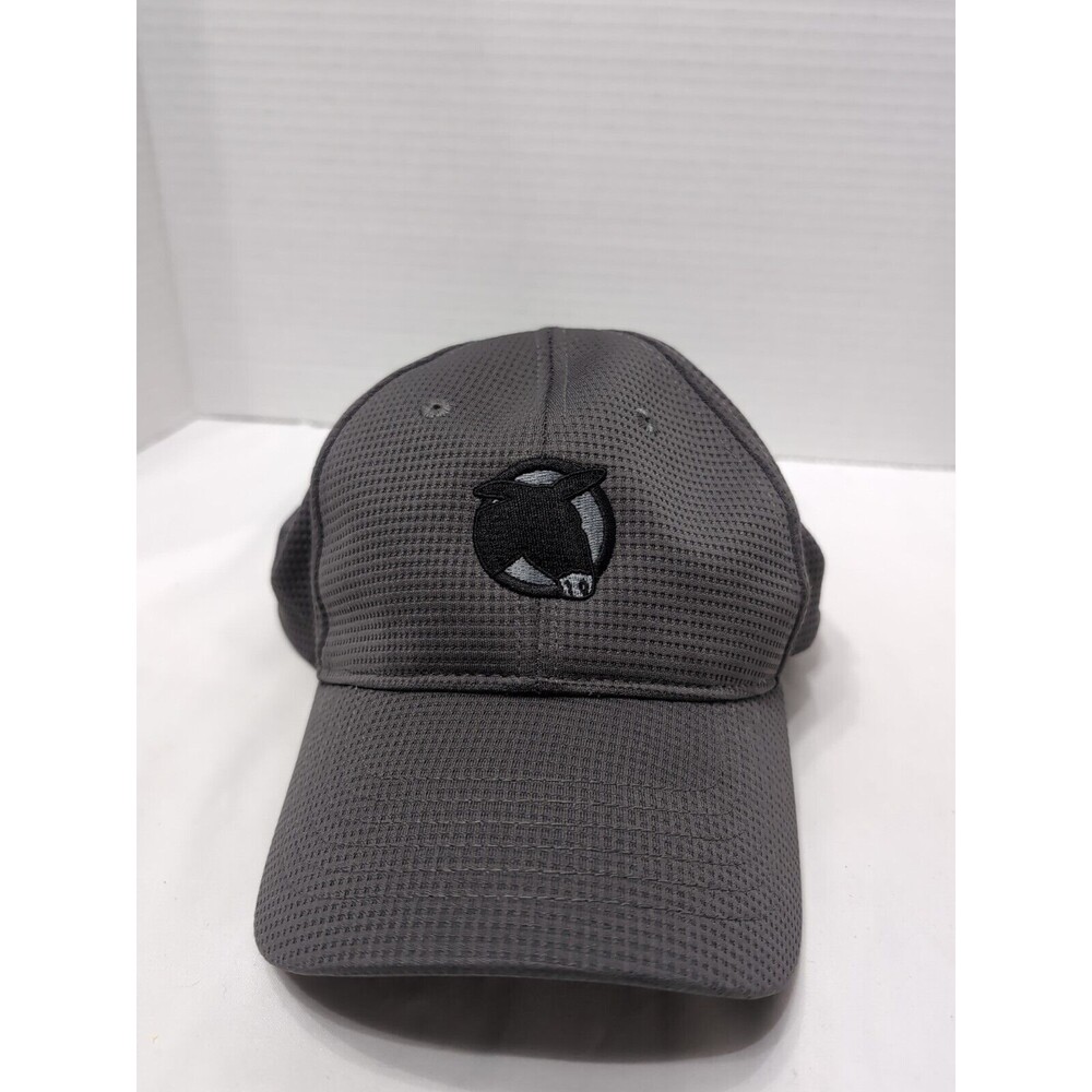 Mule Hide Strapback Hat Gray ONE SIZE F/A Adjustable Embroidered Continental